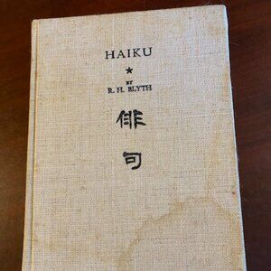 Haiku Volume One by RH Blyth 1973 23rd Printing Hokuseido Japan No Dustjacket